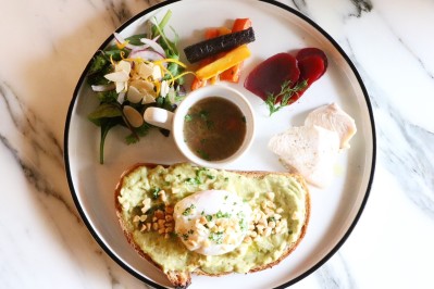 Avocado Poached egg Tartine meal